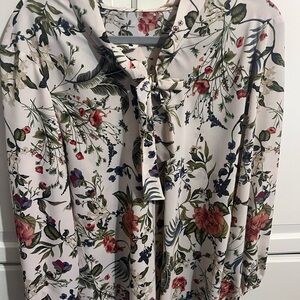 Floral Print Women's Top